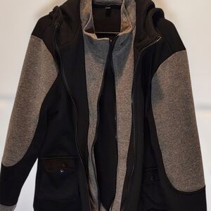 JCPenney Black and Gray Performance Jacket